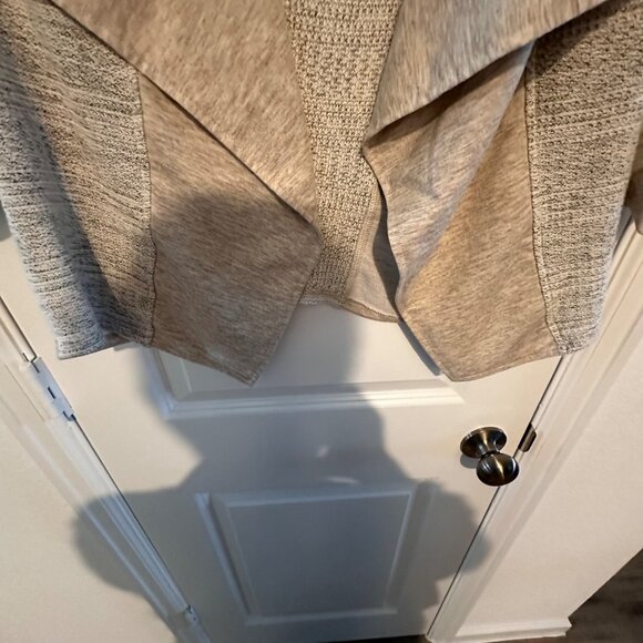 Maurices Womens Open Front Cardigan Sweater With Tab Sleeves Medium Cotton & Pol - Picture 9 of 12